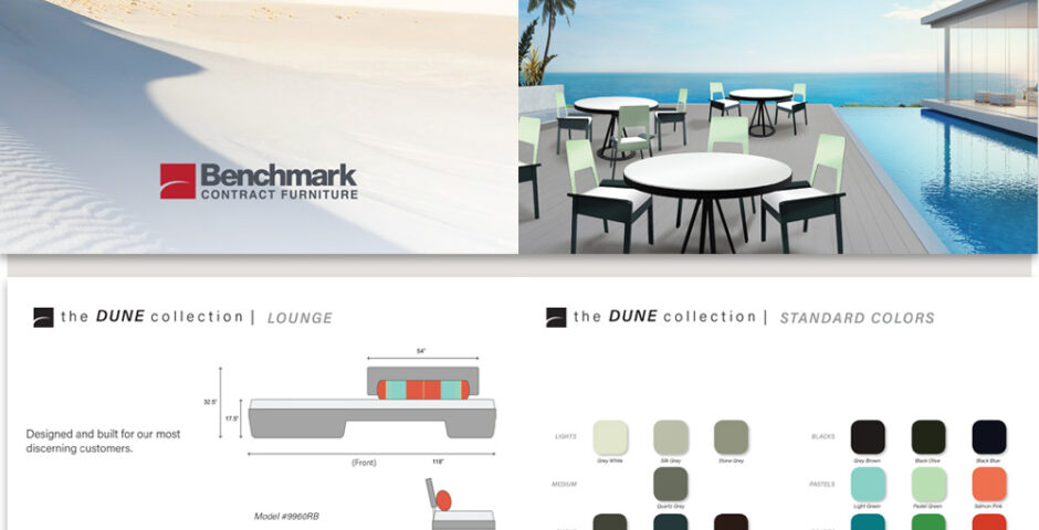 Benchmark Contract Furniture^Trade Show Materials